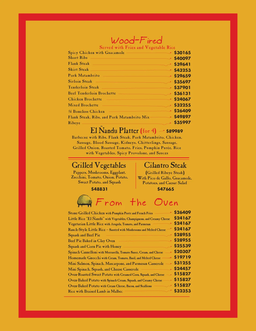 Menu — Page 4