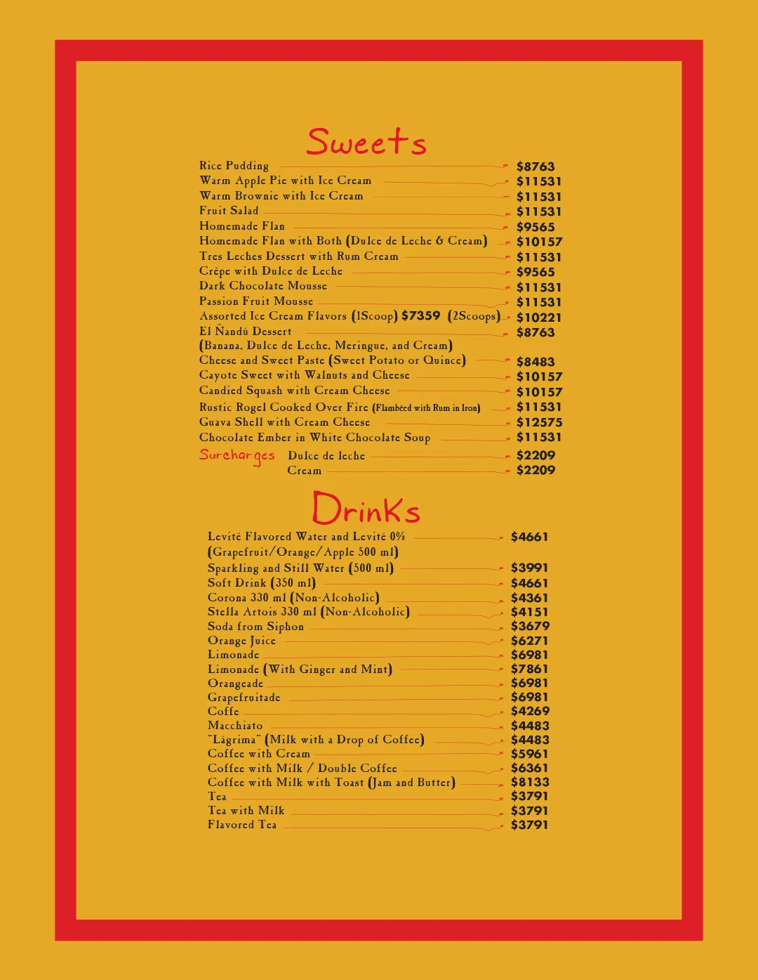 Menu — Page 6