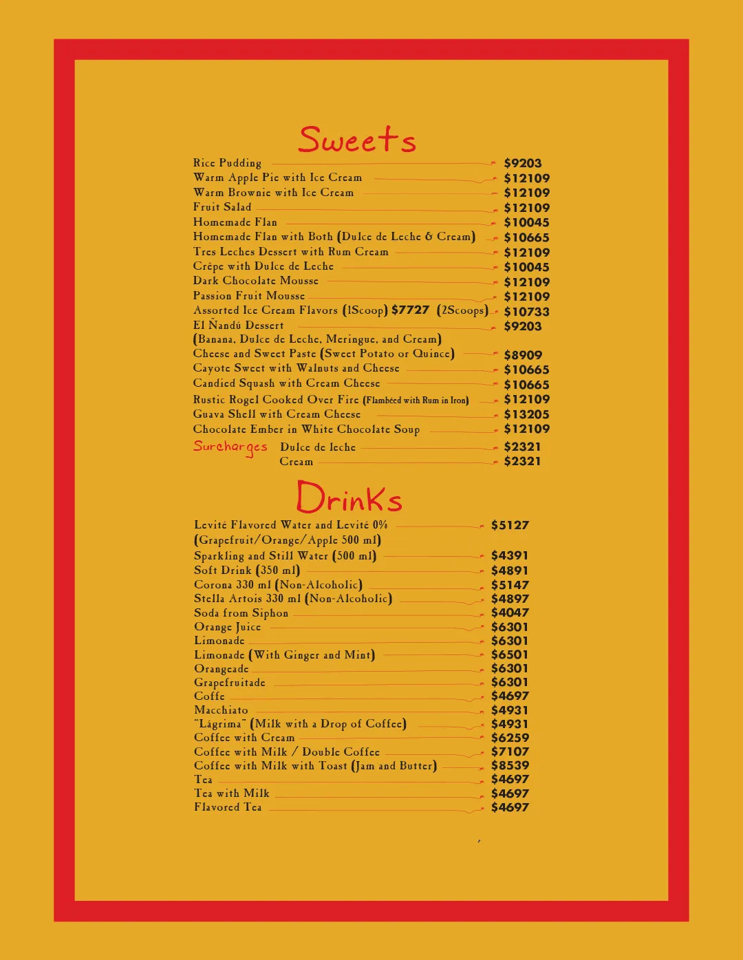 Menu — Page 6