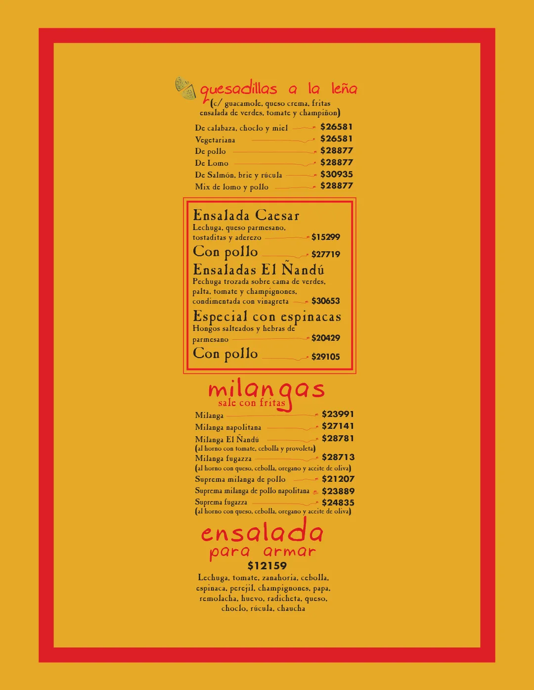 Menú — Página 3