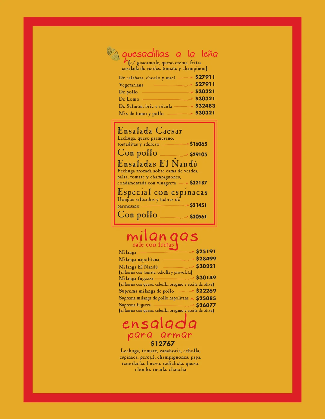 Menú — Página 3