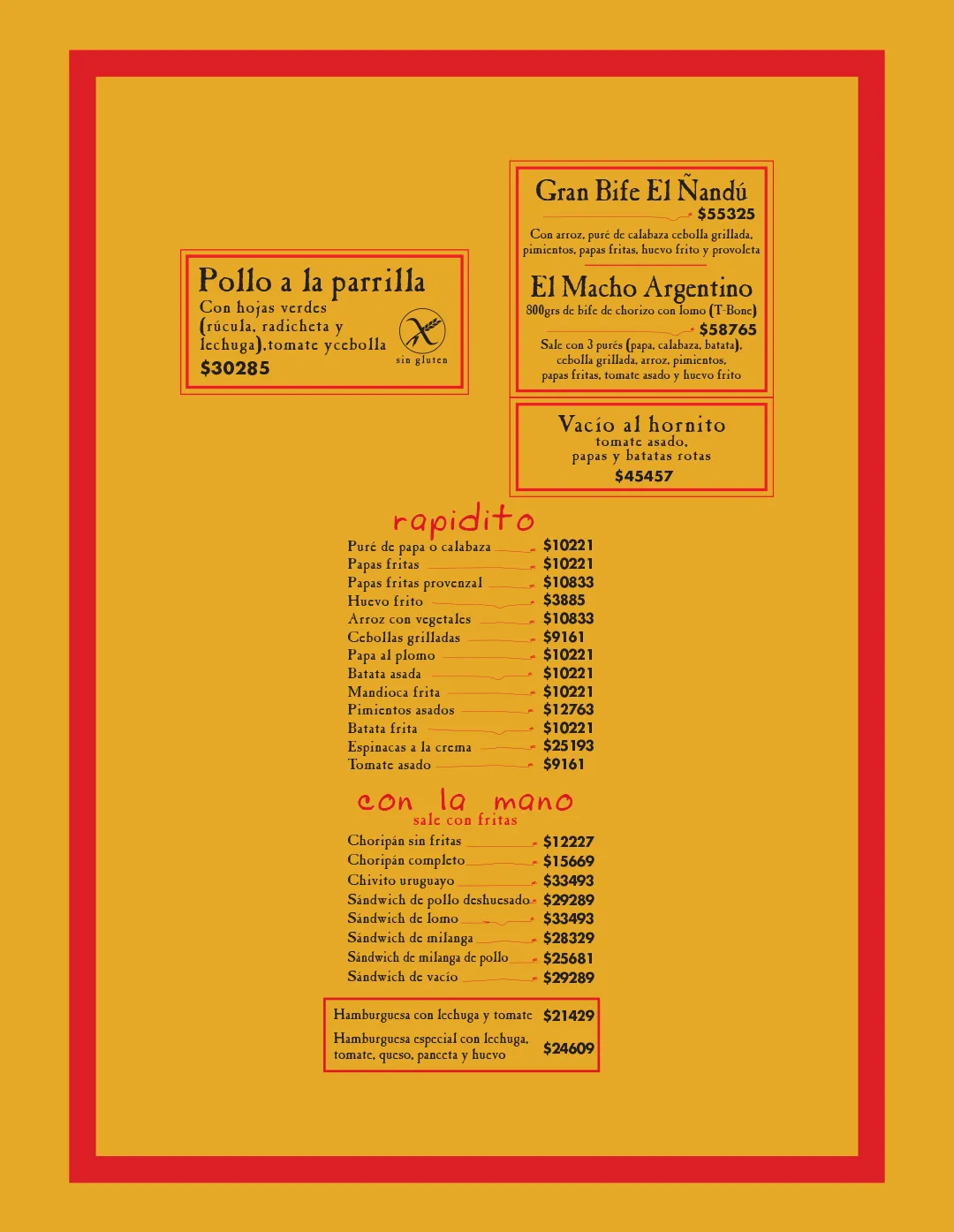 Menú — Página 5